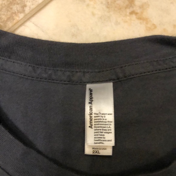 American Apparel Charcoal Men’s XXL - Ohio “Home” - Picture 3 of 3